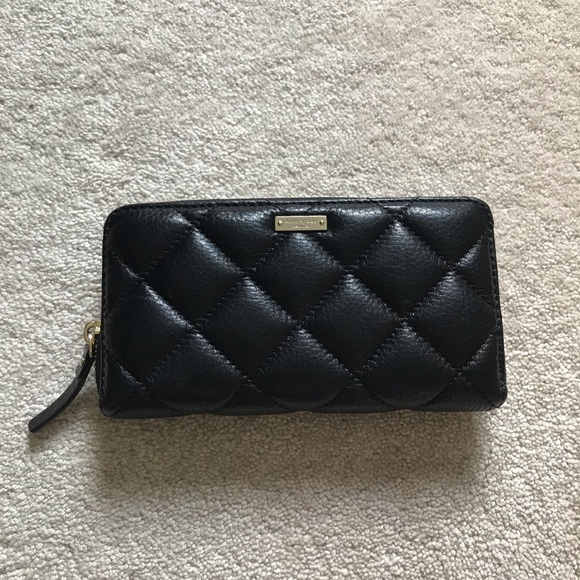 Kate Spade Liberty Street Lacey Wallet Black - Picture 2 of 7